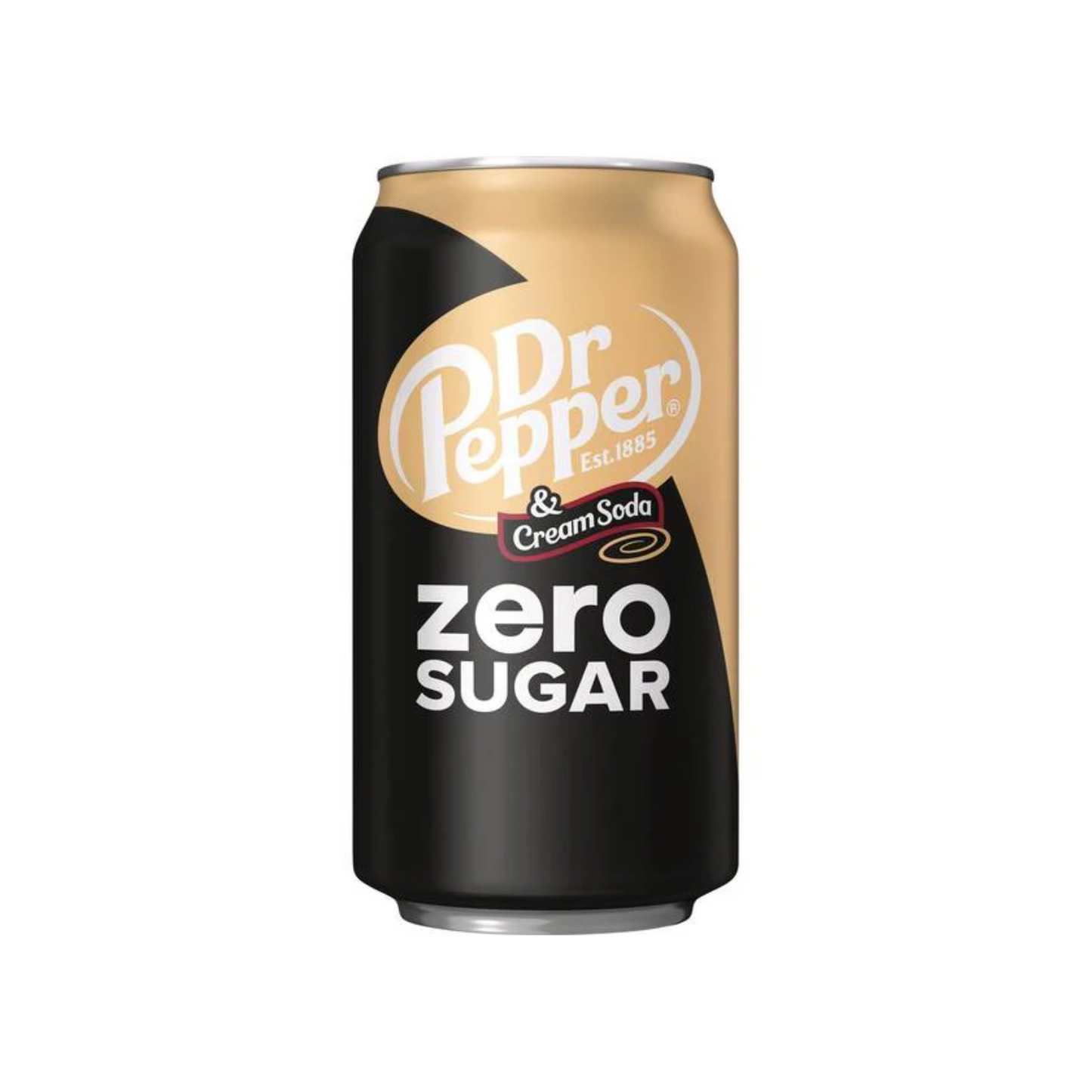 Dr Pepper Cream Soda Zero Can 12 Oz - 12 Pack