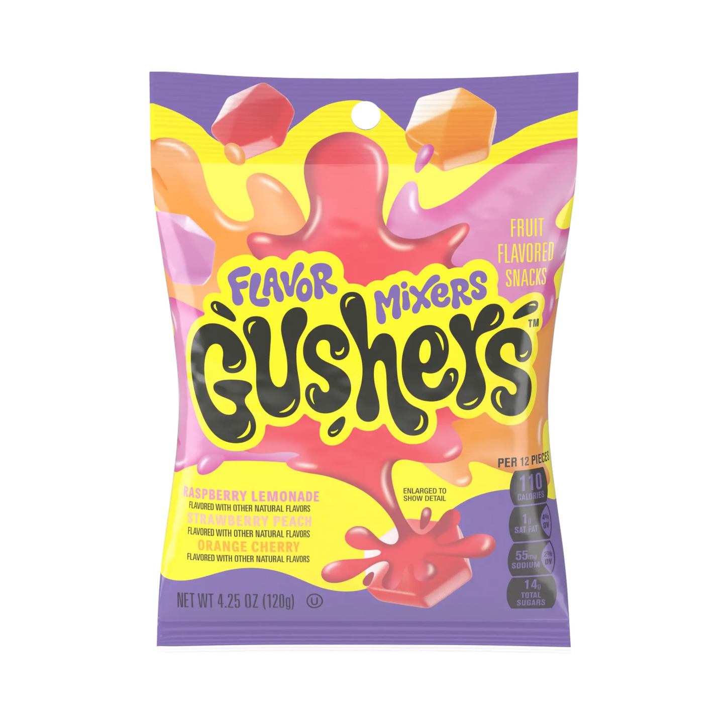 Gushers Flavor Mixers Gummy - 8 Pack