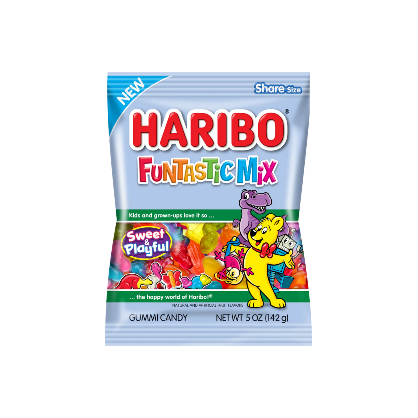 Haribo Funtastic Mix Gummy HB - 12 Pack