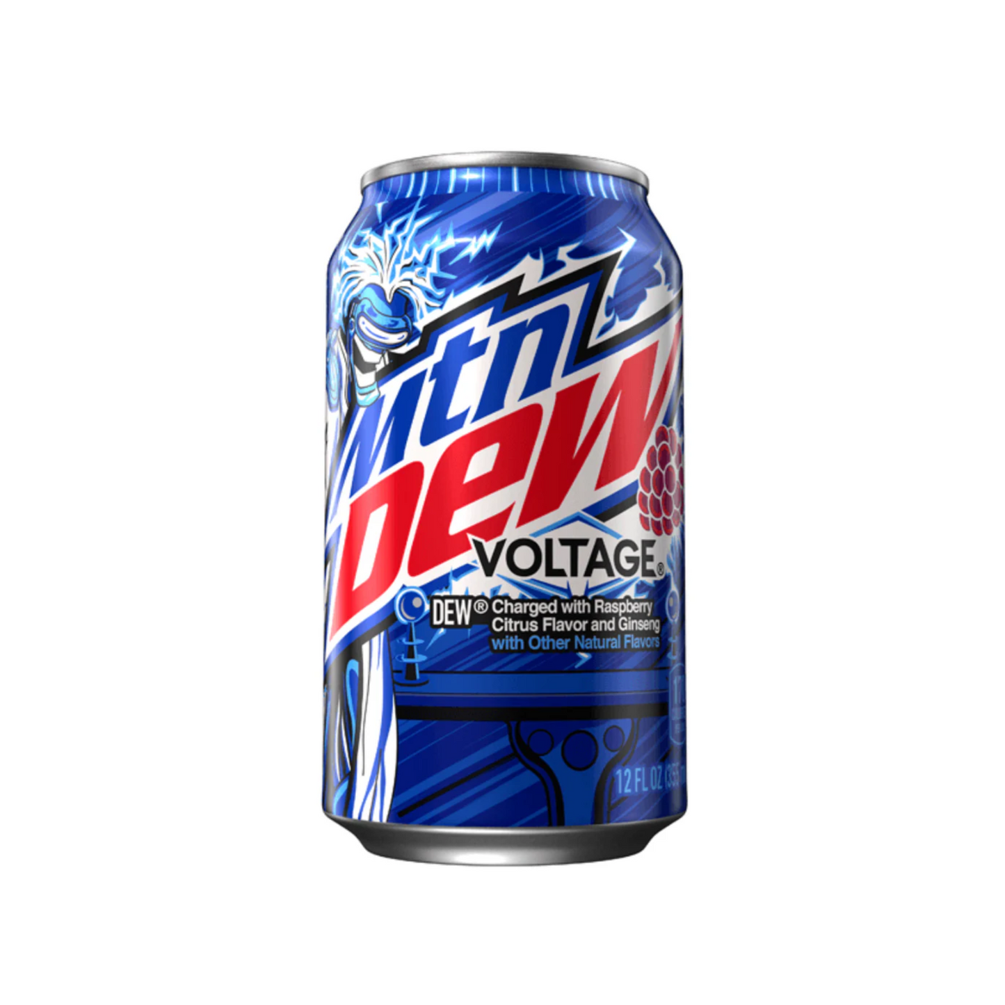 Mtn Dew Voltage Can 12 Oz - 12 Pack