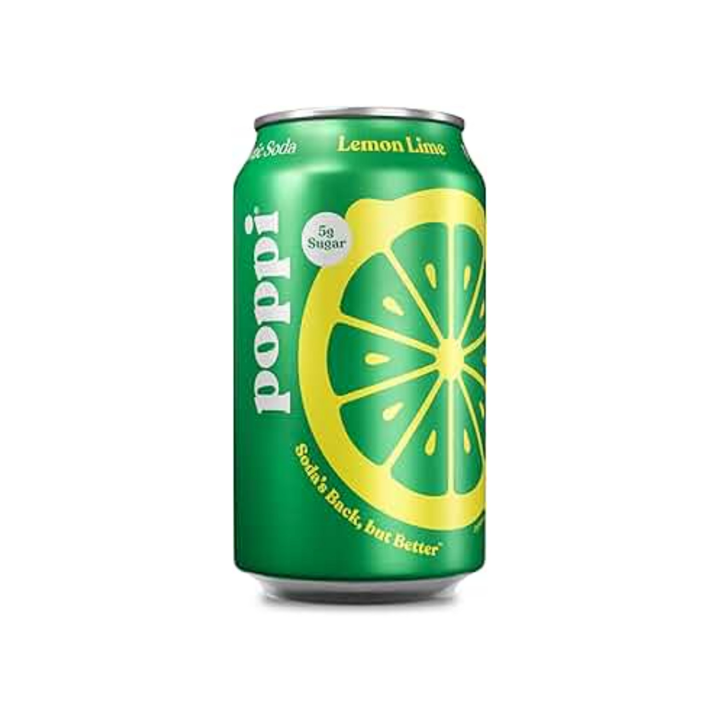 Poppi Lemon Lime Can 12 Oz - 12 Pack