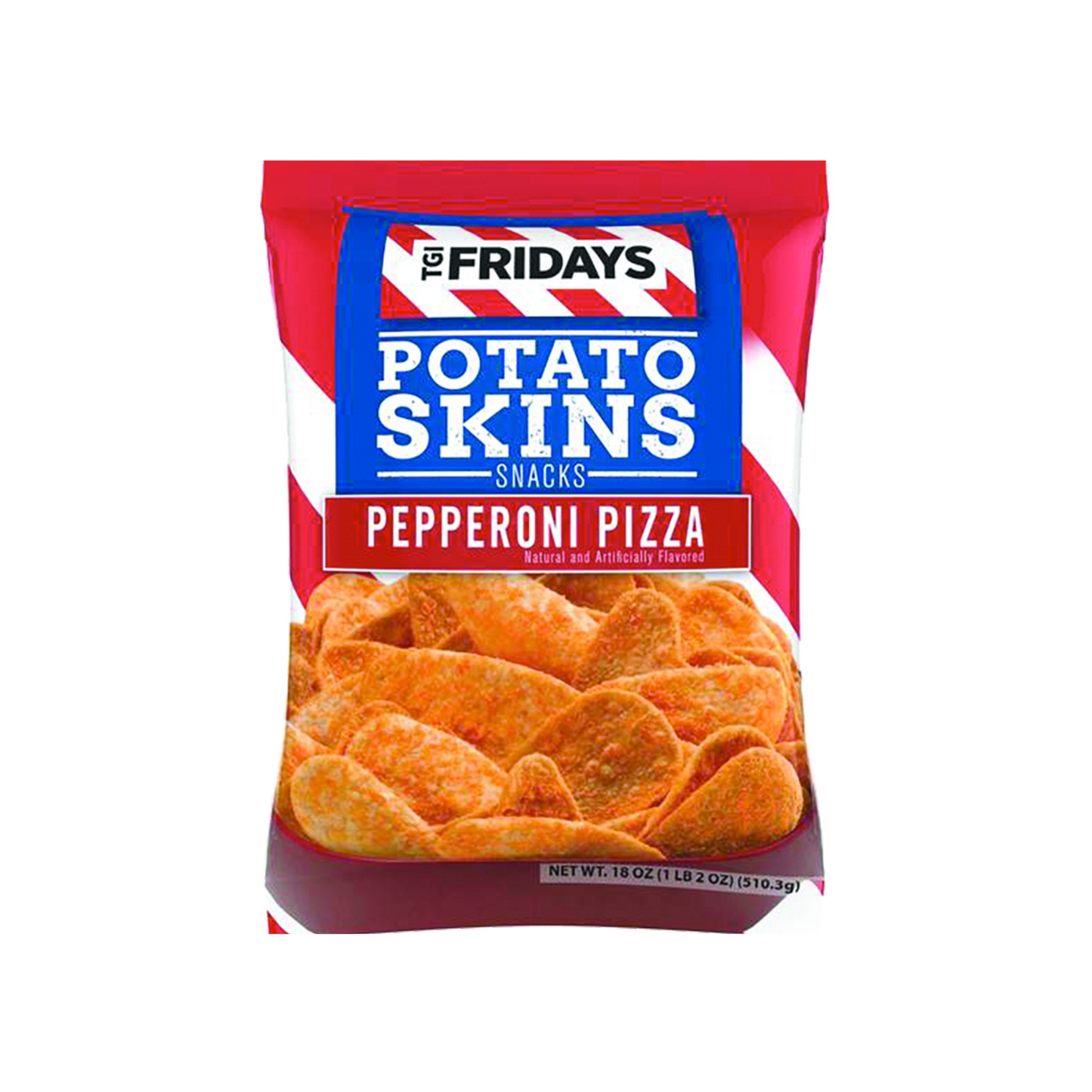 TGI Fridays Potato Skins Pepperoni Pizza 3 Oz / 6 Pack