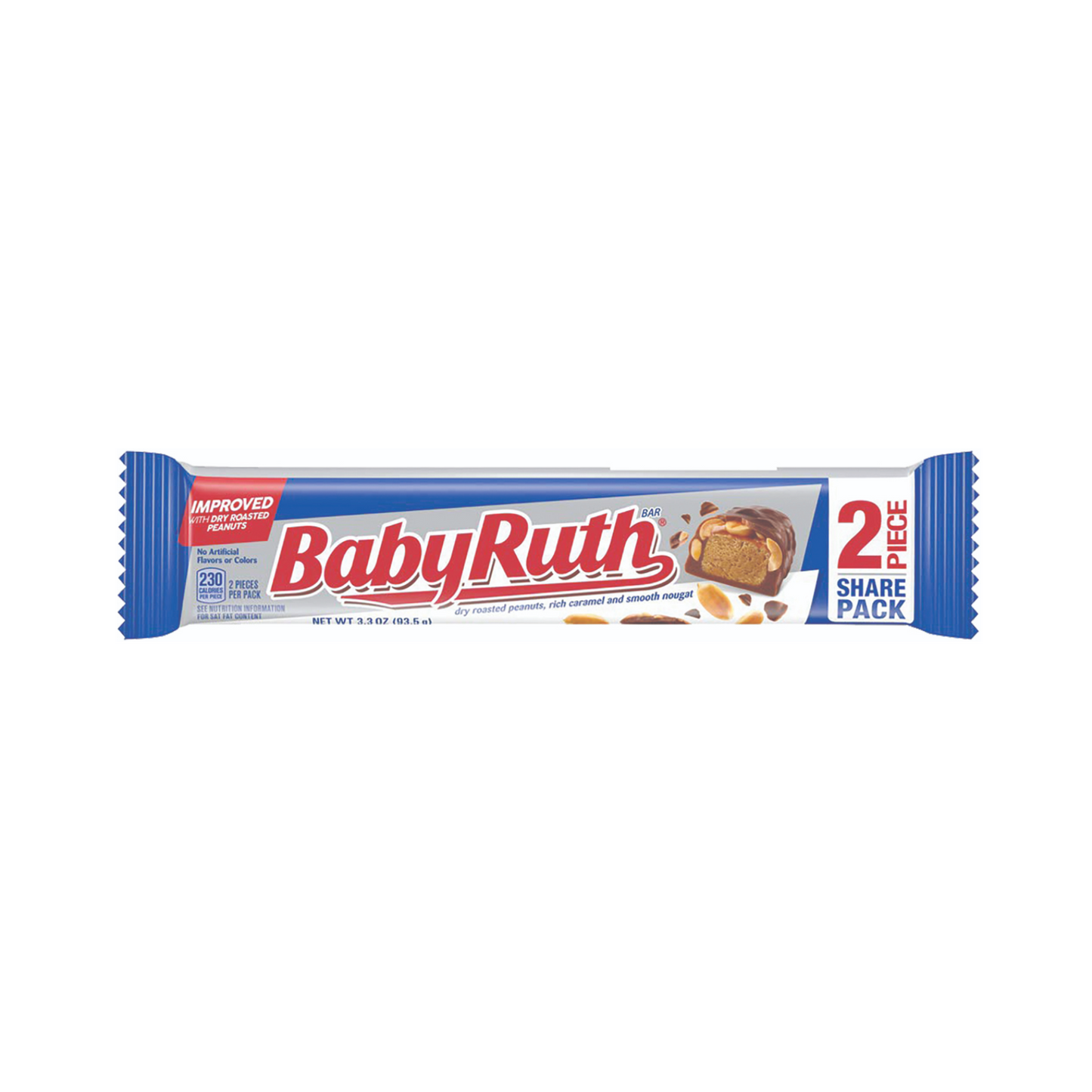 Baby Ruth King Size 3.3 Oz - 18 Pack