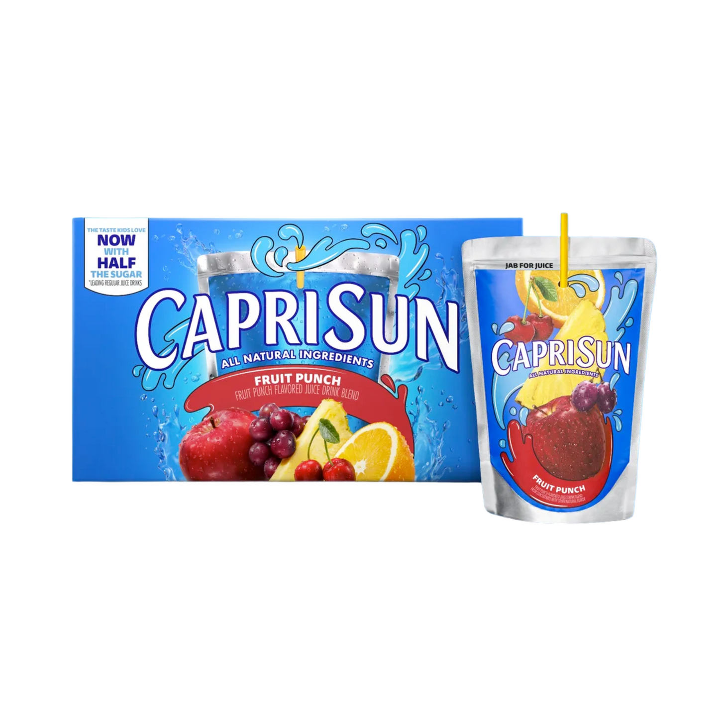 Capri Sun Fruit Punch 6 Oz - 10 Pack