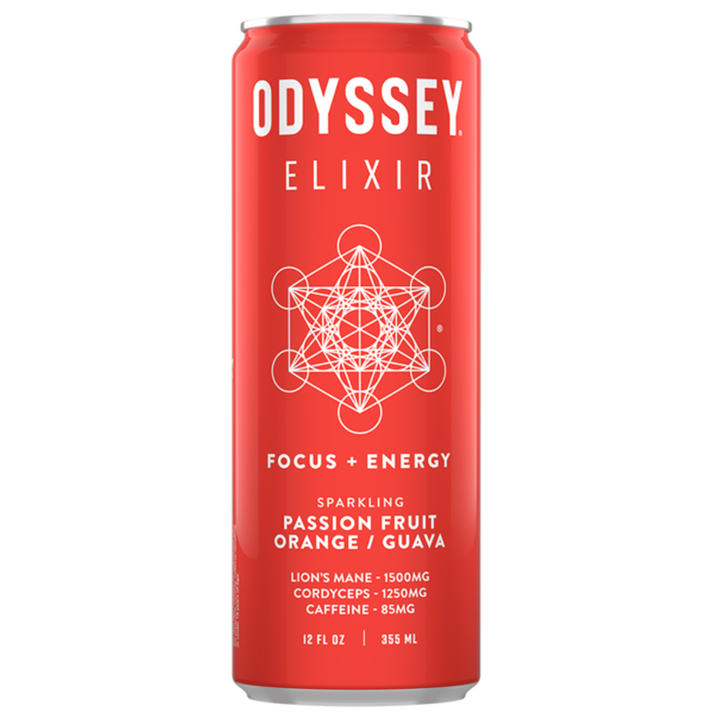 Odyssey Elixir Passion Fruit Orange/ Guava 12 Oz - 12 Pack