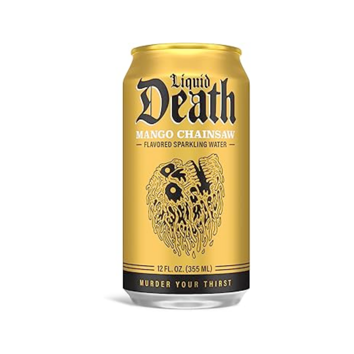 Liquid Death Mango Chainsaw 12 Oz - 24 Pack