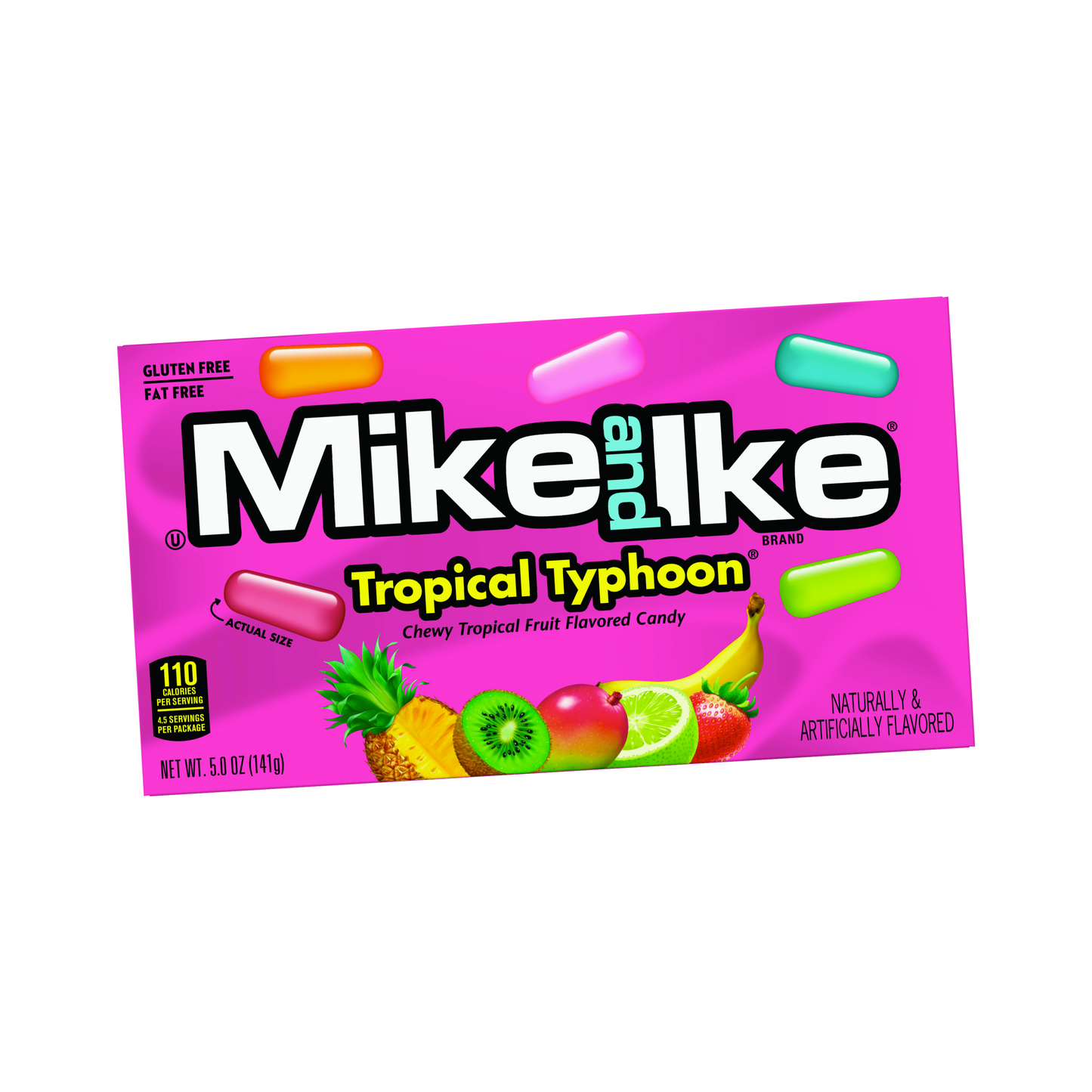 Mike & Ike Tropical Typhoon Theatre Box 4.25 Oz/ 12 Pack