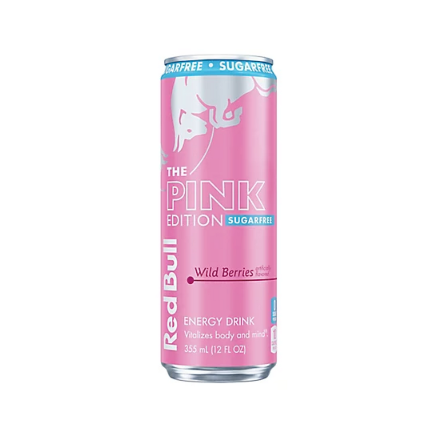 Red Bull Pink Edition Wild Berries Sugar Free 8.45 Oz - 24 Pack