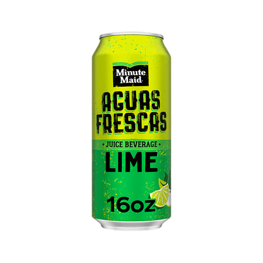Minute Maid Aguas Frescas Lime 16 Oz - 24 Pack