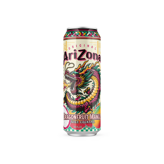 Arizona Dragonfruit Mango Can 22 Oz - 24 Pack