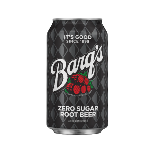 Barq's Root Beer Zero Can 12 Oz - 12 Pack