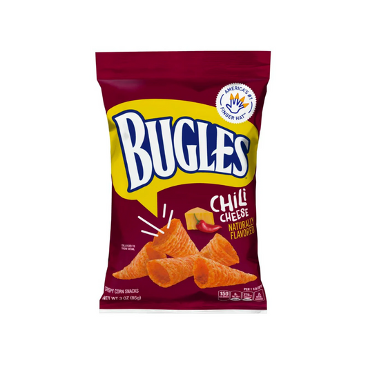 Bugles Chilli Cheese Snacks 3 Oz - 6 Pack