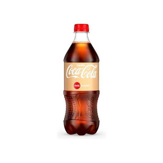 Coca Cola Vanilla Bottle 20 Oz/ 591 ml - 24 Pack