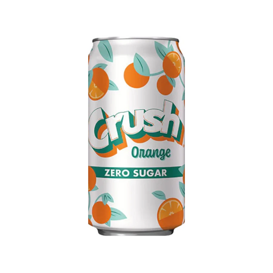 Crush Orange Zero Can 12 Oz - 12 Pack