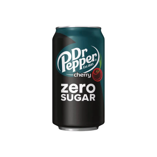 Dr Pepper Cherry Zero Can 12 Oz - 12 Pack