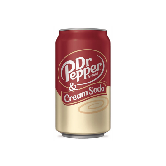 Dr Pepper Cream Soda Can 12 Oz - 12 Pack