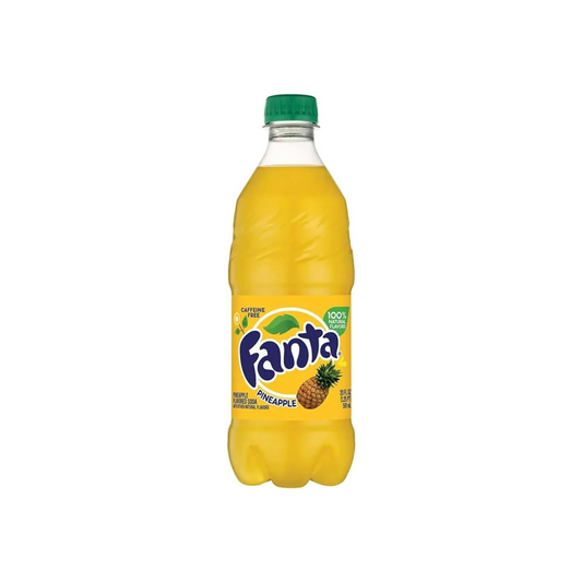 Fanta Pineapple Bottle 20 Oz/ 591 ml - 24 Pack