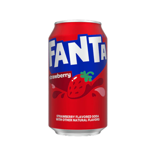 Fanta Strawberry Can 12 Oz - 12 Pack