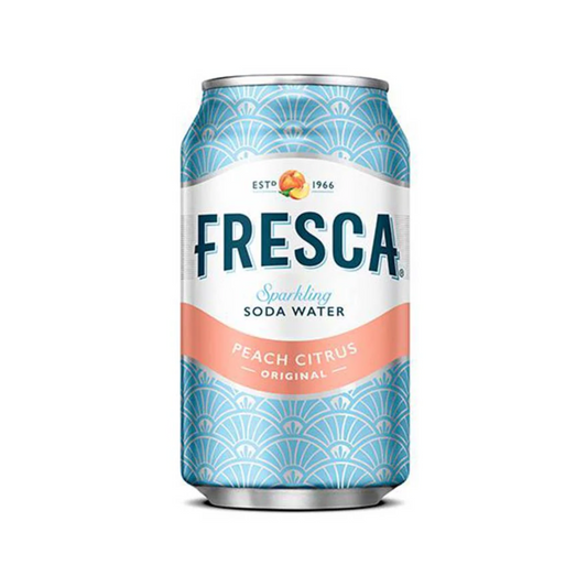 Fresca Peach Citrus Can 12 Oz - 12 Pack