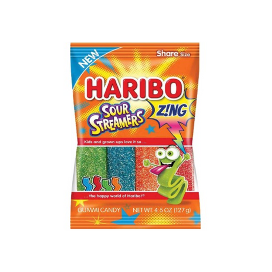 Haribo Sour Streamer Gummy HB - 12 Pack