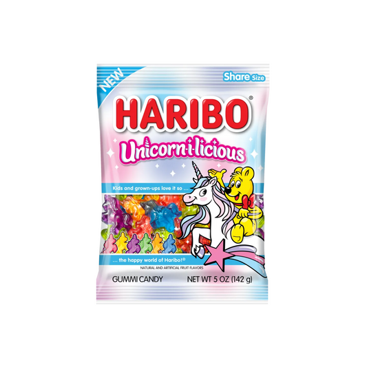 Haribo Unicornilicious Gummy HB - 12 Pack