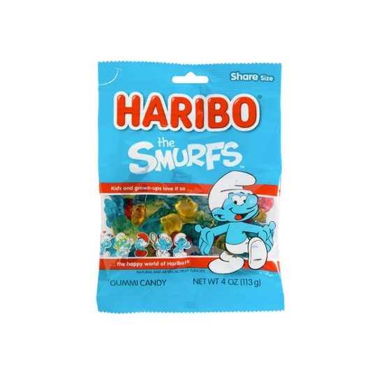 Haribo Smurfs Gummy HB - 12 Pack