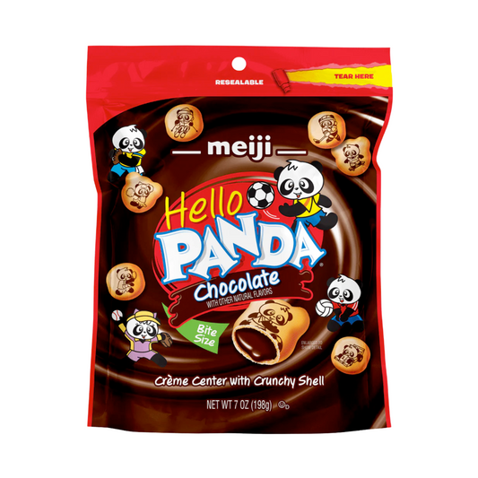 Meiji Hello Panda Chocolate 7 Oz - 6 Pack