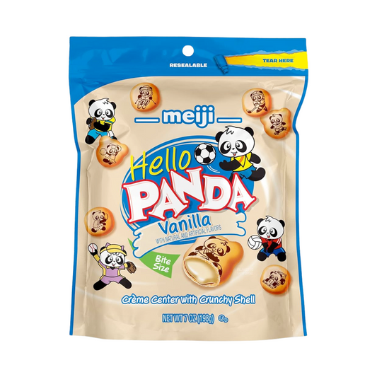 Meiji Hello Panda Vanilla 7 Oz - 6 Pack