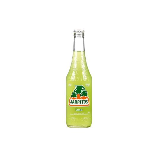 Jarritos Lime Glass Bottle 12 Oz - 24 Pack