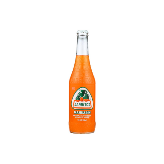 Jarritos Mandarin Glass Bottle 12 Oz - 24 Pack