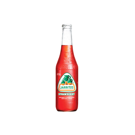 Jarritos Strawberry Glass Bottle 12 Oz - 24 Pack