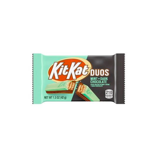 Kit Kat Duos Mint + Dark Chocolate Stnd 1.5 Oz - 24 Pack
