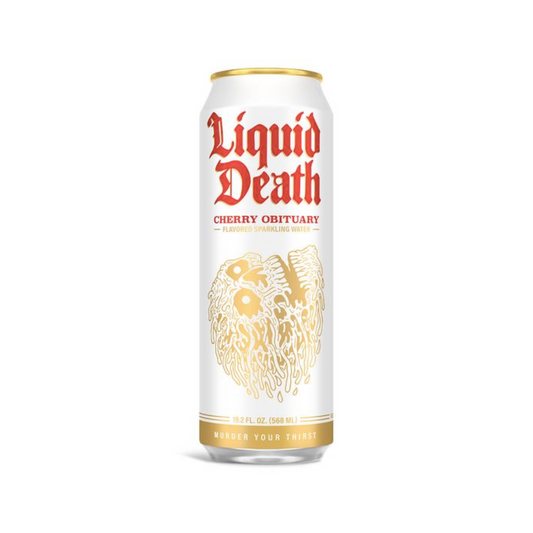 Liquid Death Cherry Obituary 19.8 Oz - 24 Pack