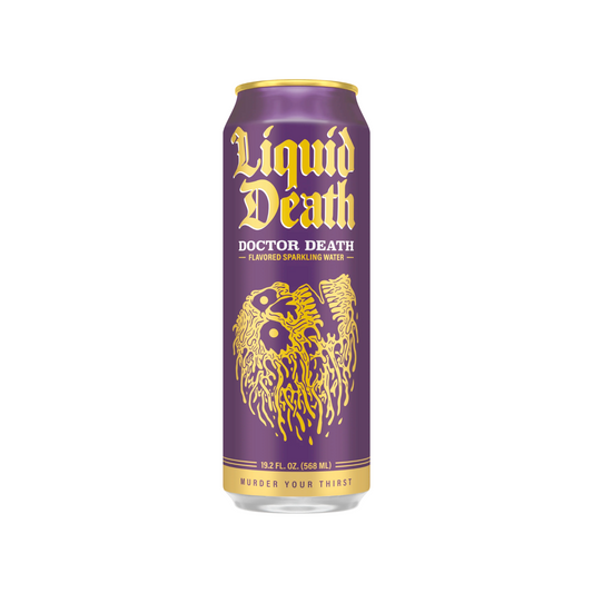 Liquid Death Doctor Death 19.8 Oz - 24 Pack