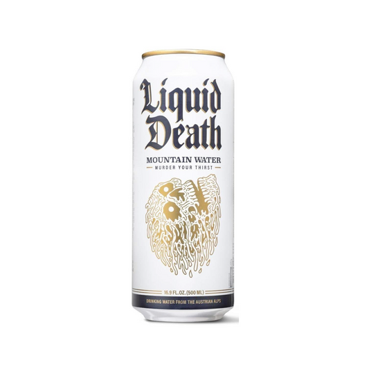 Liquid Death Mountain Water 19.8 Oz - 24 Pack