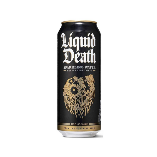 Liquid Death Sparkling Water 19.8 Oz - 24 Pack