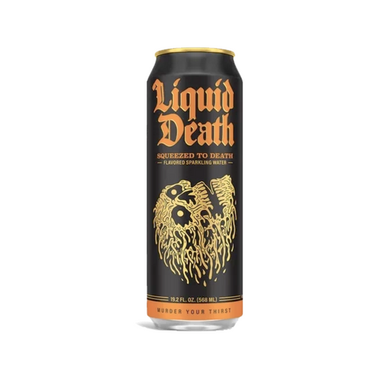 Liquid Death Squeezed to Death 19.8 Oz - 24 Pack
