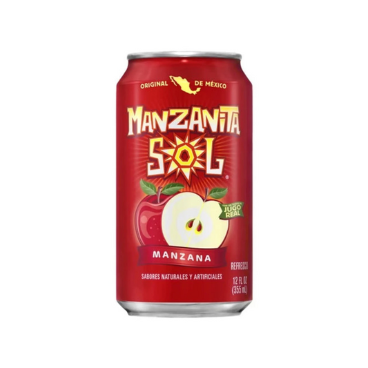 Manzanita Sol Apple Can 12 Oz - 12 Pack