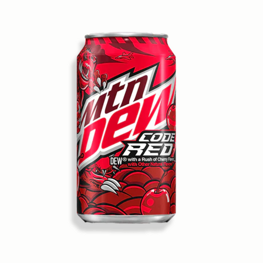 Mtn Dew Code Red Can 12 Oz - 12 Pack