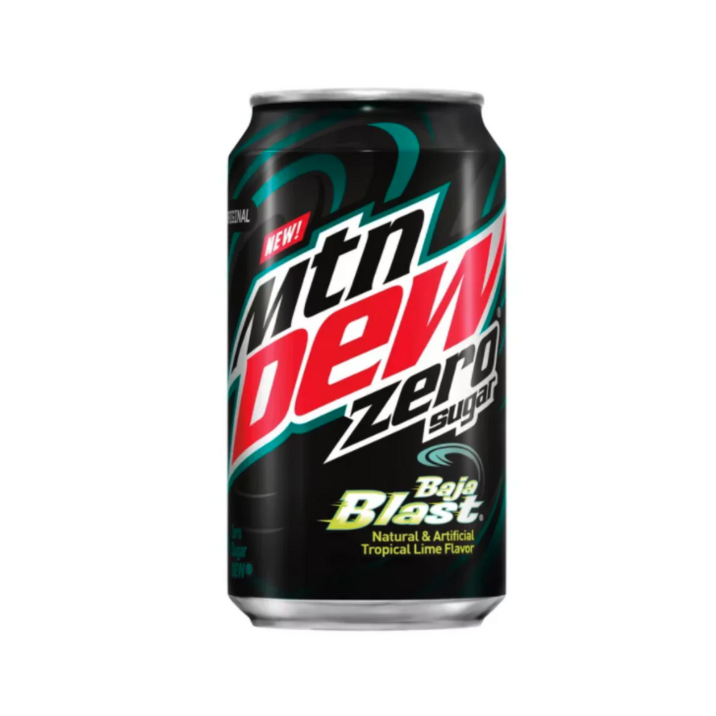 Mtn Dew Baja Blast Zero Can 12 Oz - 12 Pack