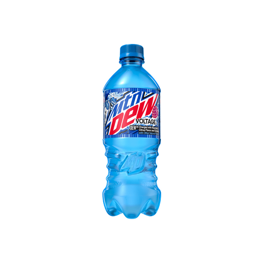 Mtn Dew Voltage Bottle 20 Oz/ 591 ml - 24 Pack