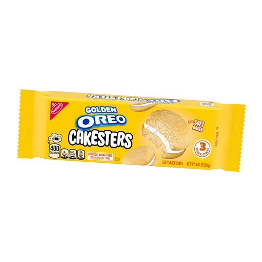Oreo Cakesters Golden 3.03 Oz - 8 Pack