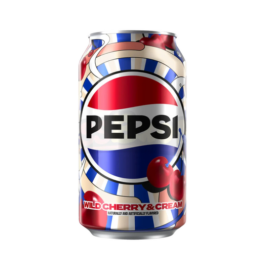 Pepsi Wild Cherry and cream Can 12 Oz - 12 Pack