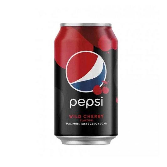 Pepsi Wild Cherry Zero Can 12 Oz - 12 Pack