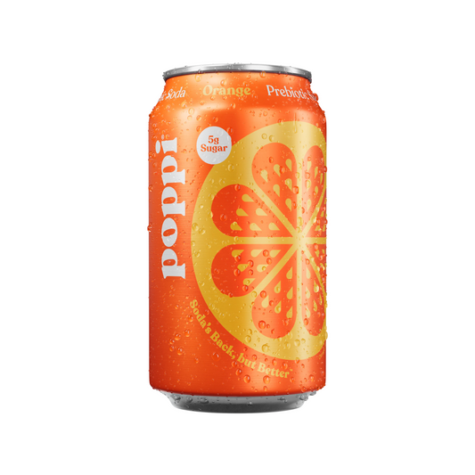 Poppi Orange Can 12 Oz - 12 Pack