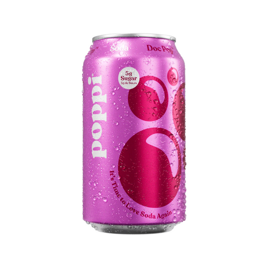 Poppi Doc Pop Can 12 Oz - 12 Pack