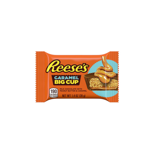 Reese's Big Cup Caramel Stnd 1.4 Oz - 16 Pack