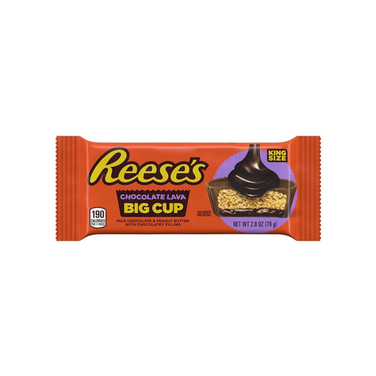 Reese's Big Cup Chocolate lava King Size 2.8 Oz - 18 Pack