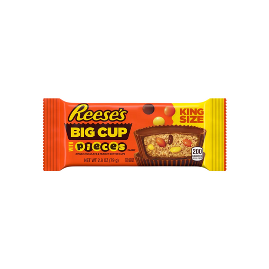 Reese's Big Cup Pieces King Size 2.8 Oz - 18 Pack