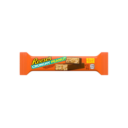 Reese's Crunchy Peanut Butter King Size 3 Oz - 18 Pack